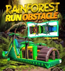 Rainforest Run Obstacle Course