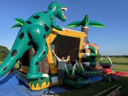 IMG 1502 1721853960 The Dinosaur Bounce House W/Slide