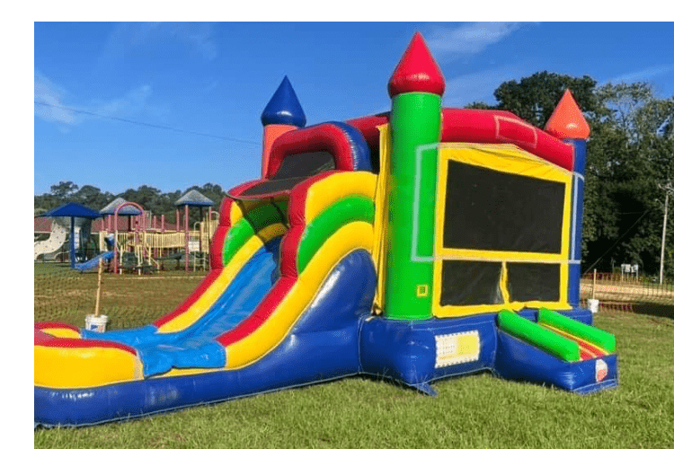 Small Castle Bounce House with Slide