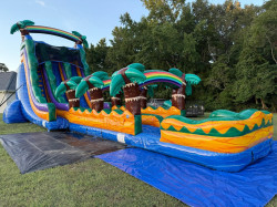 mauna20lua 1781751664 22' Mauna Lua Dual Lane with Slip and Slide